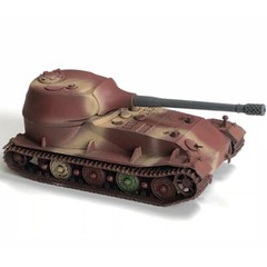 1：72 German Army Vk7201(k) Super Heavy Tank Red Brown Camo Resin Model New
