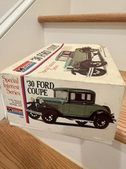 Vintage 1974 Monogram ’30 Ford Coupe Model Partial Built See Pic