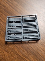 LY350634 1/350 Mogami Torpedo Launcher And Torpedo Lot Of 2 Pack Official New