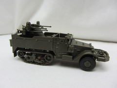 ROCO MINITANKS DBGM #279 US Army WWII M16 AAA Quad .50cal Halftrack