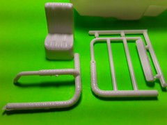 AMT 66 1966 Impala SS Mod Stocker 1/25 Interior Tub Roll Cage Dash Bucket Seat