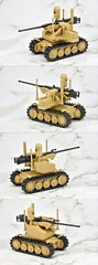 TOMYTEC 1/12 Little Armory LD049 ARMED UGV 2 .50 CAL CARRIER Model Kit 329985