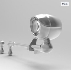1:25 3d Printed GM “Trailmaster” Spotlights. Driver and Passenger Side w/lenses