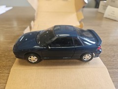 ERTL AMT 92 CHEVROLET GEO STORM GSI Dealer Promo Model 1:25 BENNINGTON BLUE 6155