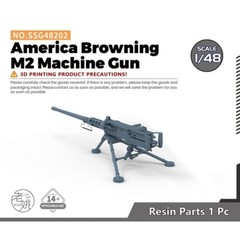SSMODEL SSG48202 1/48 America Browning M2 Machine Gun