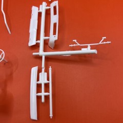 1968 Camaro Z/28 AMT Seats Dash Exhaust Valance Spoiler Model Parts 1:25 New 10