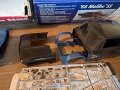 1995 Revell-Monogram, ’66 ‘67 MALIBU SS 1:24 Chevelle Scale Plastic Model Kits