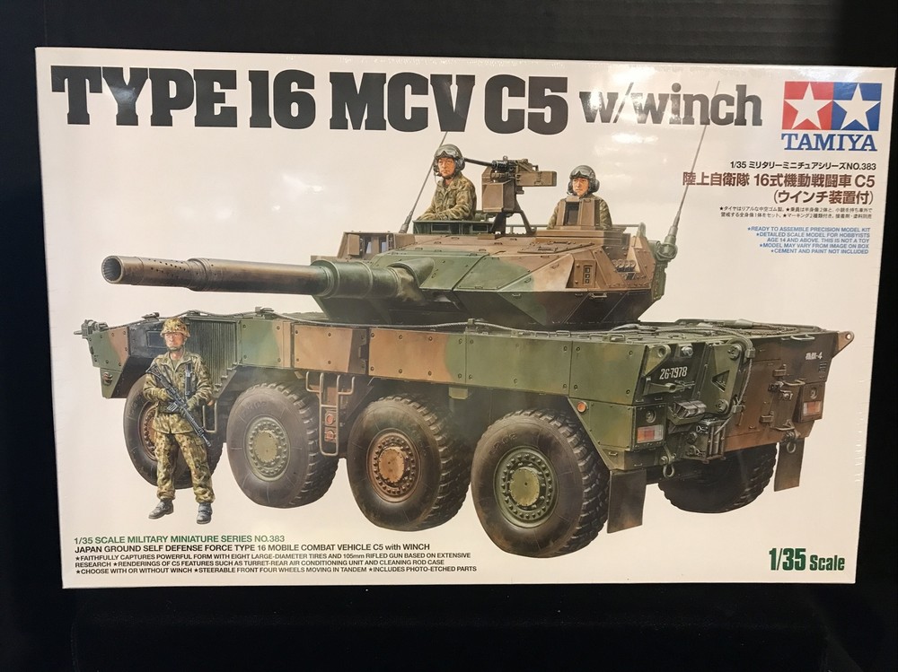 TAMIYA 35383 TYPE 16 MCV C5 W/WINCH MODEL KIT-NIB-1/35 SCALE