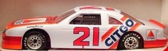 #21 Morgan Shepherd Wood Bros. Ford 1992 1/24th Scale Nascar Waterslide Decals