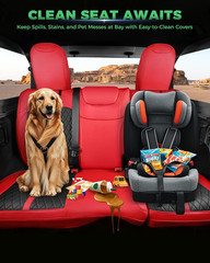 for Jeep Wrangler Seat Covers 4Door JL 2018 2019 2020 2021 2022 2023 2024 2025 2