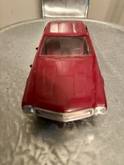 Vintage Plastic 1968 AMC Javelin SST Dealer Promotional Model Car. Made In Japan