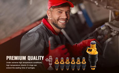 Fuel Injectors Set of 8, 0280150943 Fuel Injector Compatible with Ford, Lincoln,