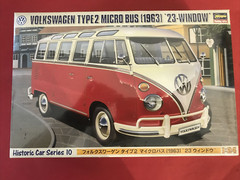 Hasegawa HC-10, Historic Car Series, Volkswagen Type2 Micro Bus, FACTORY SEALED