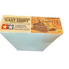 TAM35346 1:35 Tamiya M4A3E8 Sherman “Easy Eight” European Theater 4906-open Box