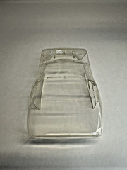 Slot Car Clear Body Ford GT Race Car New 1/32