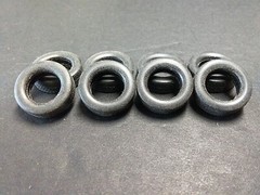Model Car Tires 6.5x4x1.5×1 mm (8 Tires)
