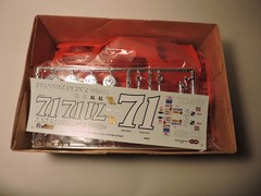 1973 DODGE CHARGER BUDDY BAKER 71 STOCK CAR POLAR LIGHTS MODEL KIT 6607