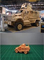 1/144 USA Maxxpro MRAP (fine detail) Resin Kit