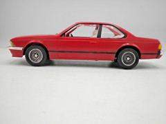 Monogram #2275 1981 BMW 635 Csi 1/24 Scale Model Car includes Build Sheet BUILT