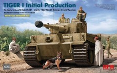 RYEFIELD MODEL RFM RM-5050 1/35 Tiger I Initial Production w/ Full Interior