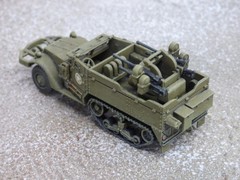 Roco Minitanks Pro Painted WWII US M-16 Quad 50 Halftrack Lot#8685B©