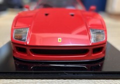 FERRARI F40 POCHER RIVAROSSI 1/8 Scale Die Cast Model Built