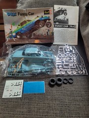 Vintage 1995 Issue “Miss Deal” Funny Car 1:25 Open box Unbuilt complete H-1266