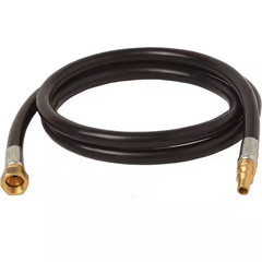 48 In. 3/8 In. I.D. Female Flare Fitting RV Low Pressure Quick Connect Pigtail