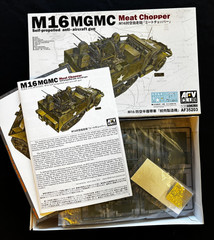 AFV Club 1/35 US Army M16 MGMC Meat Chopper Halftrack AF35203 WWII PE – NEW