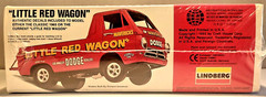 LINDBERG “LITTLE RED WAGON” SIGNED BILL GOLDEN 1/25 MODEL NEW FACTORY SEALED!