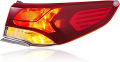 UPGRADE Compatible with 2018 2019 Hyundai Sonata Outer Tail Light with Halogen