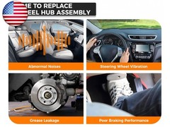 2PCS 513289 Front/Rear Wheel Bearing Hub Assembly Fit for 2010-2016 Cadillac