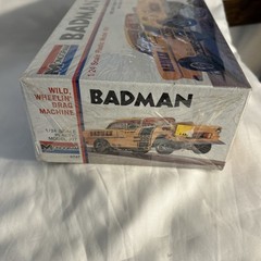 1973 Monogram Badman ’55 Chevy Street Funny Car Gasser 1:24 Factory Sealed !