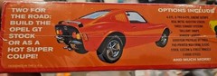 BUICK OPEL GT MINI MUSCLECAR 1/25 AMT ROUND2 ORIGINAL ART 2013 NEW SEALED