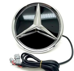 Mirror Star Emblem Car LED Light For 2016-2023 Mercedes-Benz E-Class W213 GrillE
