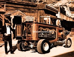 “Ray Farhner” “Boot Hill Express” ’60’s “Hearse” Hot Rod Show Car PHOTO! #(2)