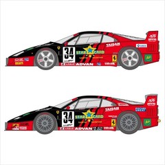 SHUNKO MODELS 1/24 Starcard F40 #34 1994-95 Decal Set for Tamiya from JP 16841