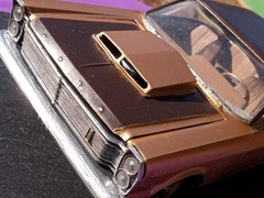 AMT 1965 Ford Galaxie 500 429 4 Speed 2dr Hardtop Built Model Car Kit Custom