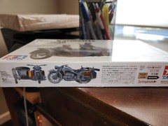 NEW, Sealed Tamiya 1/35 German KS600 Motorcycle and Sidecar 35384
