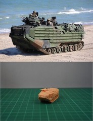 1/144 USA AAVP-7A Assault Amphibious Vehicle (fine detail) Resin Kit