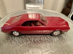 Vintage Plastic 1968 AMC Javelin SST Dealer Promotional Model Car. Made In Japan