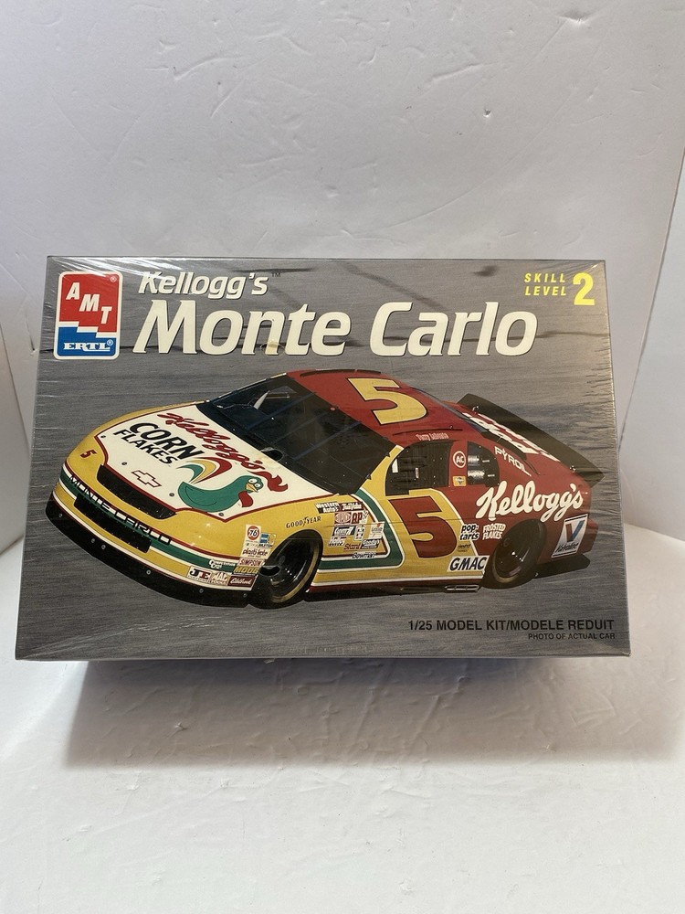 AMT Kellogg’s Chevy Monte Carlo Labonte #5 1:25 Model Kit 1995 #8187 NEW SEALED