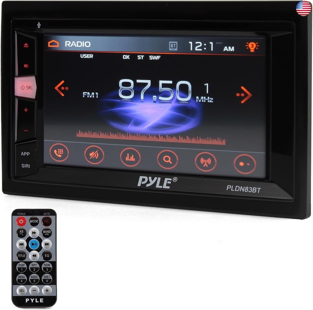 Pyle Double DIN 6.2? Touchscreen Car Stereo ? in-Dash Multimedia DVD/CD/MP3