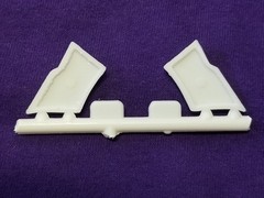 1957 Chevrolet Bel Air REAR ARM RESTS for 1:16 AMT Model Kit 57 Chevy