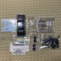 MPC Dodge Charger HEMI plastic el kit, unassembled
