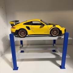 4 post 2 Level model car lift 1:24 1:25 scale KIT Assembly required. Paintable!