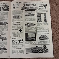 1966 Model Car & Model Racing News Also has Slot Cars Little Red Wagon Boss Mako