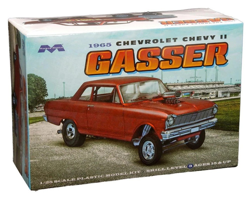 Moebius 1:25 Scale 1965 Gasser Model Car Kit #2324~NEW in BOX