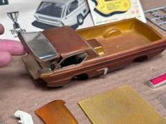 67 Dodge Custom Built Pickup Deora Built AMT Model Pieces 1:24 Original