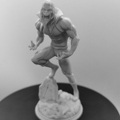 1/24 Scale Resin Figure Model Kit The Vampire Unassembled, Unpainted Model Kit